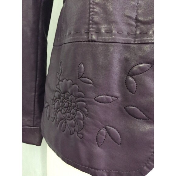 Chico's Women's Jacket Antonia Laredo Purple Jacket Chico's Size 0 / 4 NWT - Picture 3 of 12